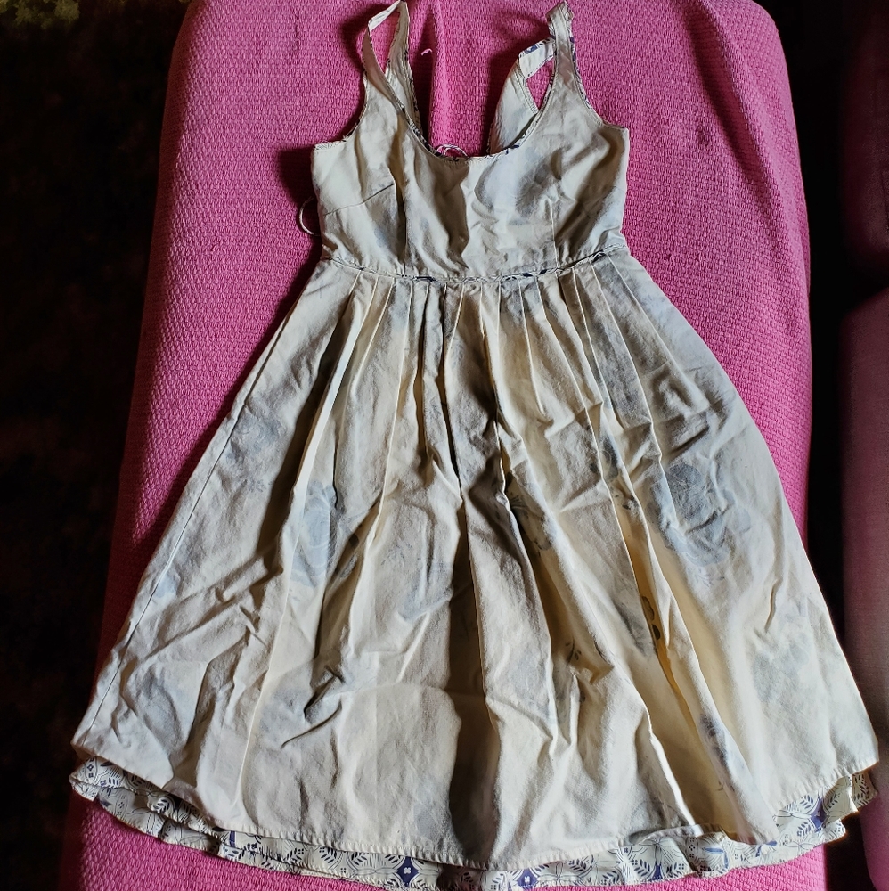 Like new Anthropologie flora Babydoll empire dress